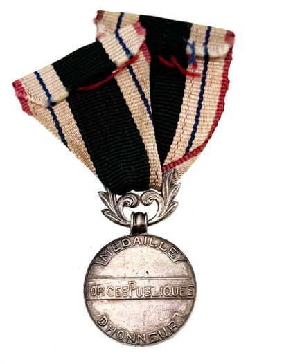 Inde Française - Médaille d'honneur des forces...