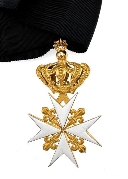 Ordre de Malte - Important knight's cross...