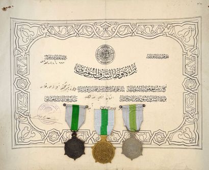 Syrie - Ordre du Mérite, fondé en 1926, lot...