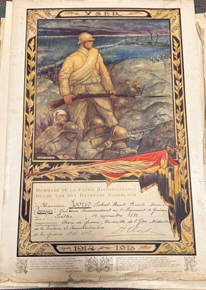 Belgique - Archives militaires du lieutenant-général...