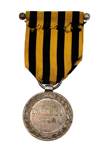 Médaille du Dahomey 1892, frappe privée en...