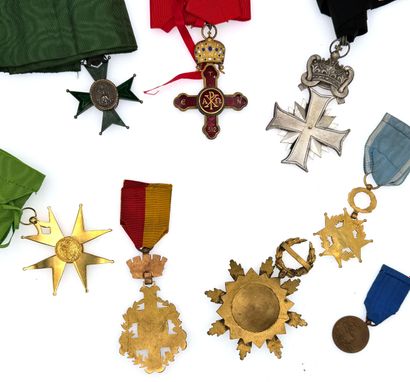 PRIVATE ORDERS AND DECORATIONS

Lot of twenty-one...