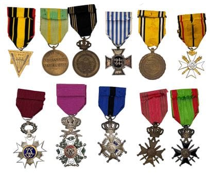 Belgium - Second World War, lot of eleven...