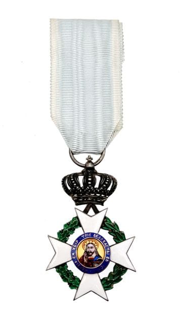 Grèce - Ordre du Sauveur, croix de chevalier...