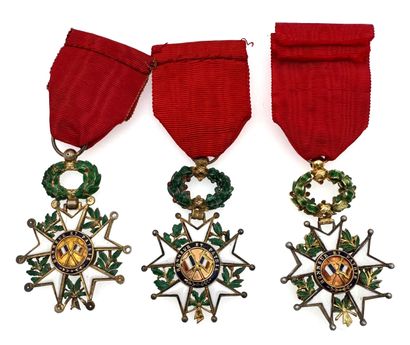 Légion d'honneur - IIIe République, set of...