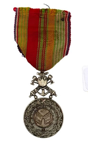 Médaille de la Société des anciens militaires...