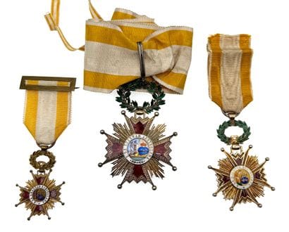 Espagne - Ordre royal américain d'Isabelle...