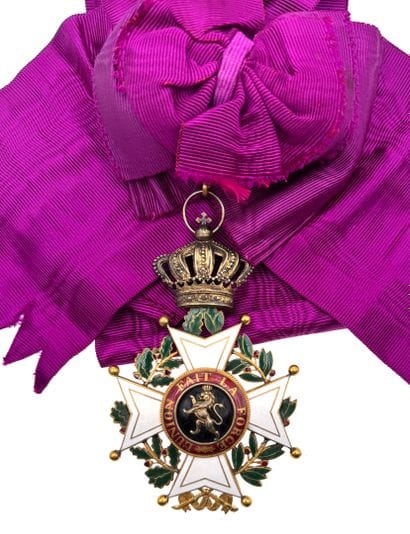 Belgium - Order of Leopold, founded in 1832,...