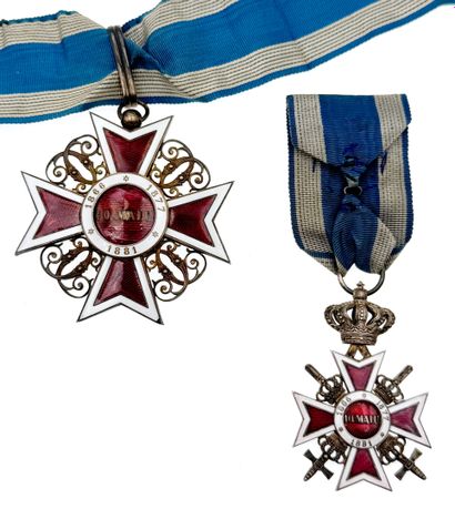 Romania - Order of the Crown, founded in...