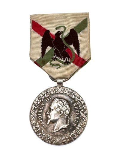 Médaille du Mexique par Barre en argent,...