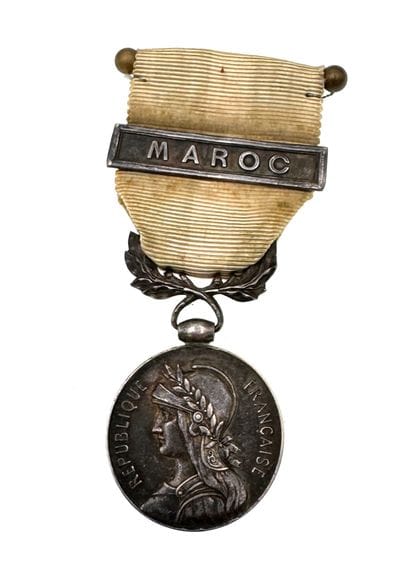 Médaille coloniale, modèle marginal 