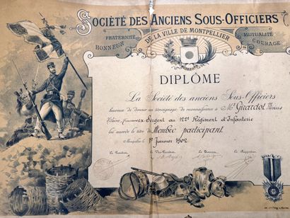 Guerre de 1870-1871 et anciens militaires,...