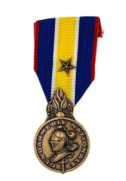 Après-guerre - Médaille de la Gendarmerie...