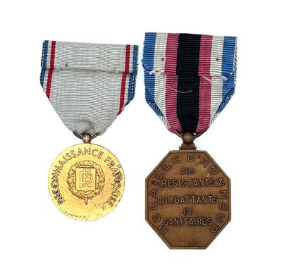 World War II - Set of two medals: a medal...