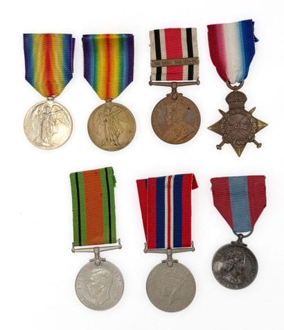 United Kingdom - Lot of seven ordinance-size...