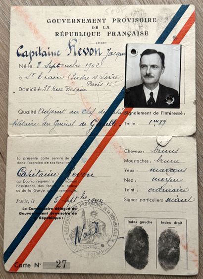 Seconde Guerre mondiale - Souvenir du Chef...