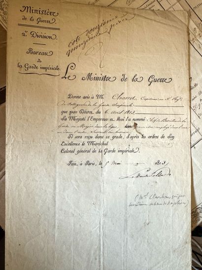 First Empire - Lot of five documents: 

-...