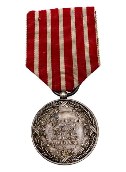 Médaille d'Italie, second modèle du type...