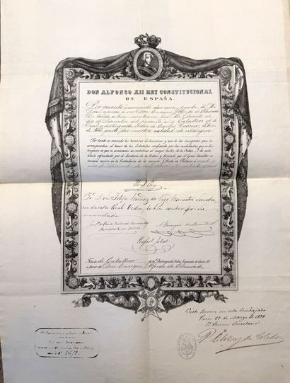 Espagne - Ordre royal et distingué de Charles...