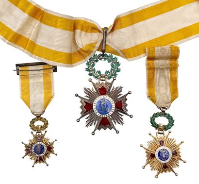 Espagne - Ordre royal américain d'Isabelle...