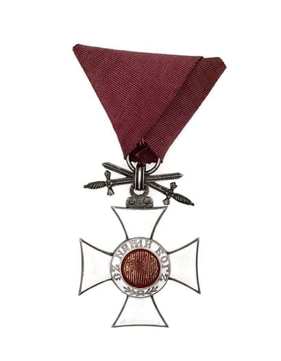 Bulgarie - Ordre de Saint-Alexandre, croix...