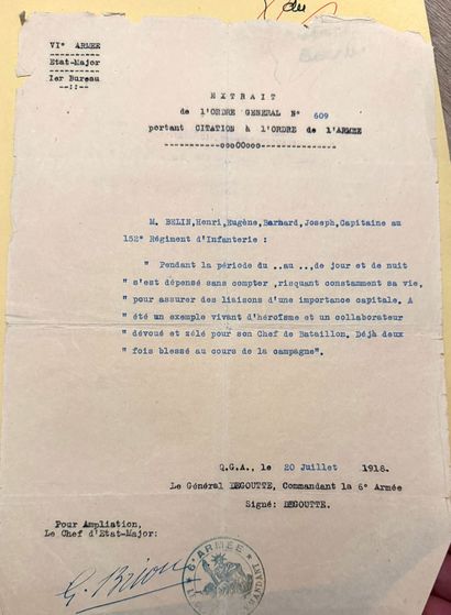 Campagnes coloniales et Première Guerre mondiale,...