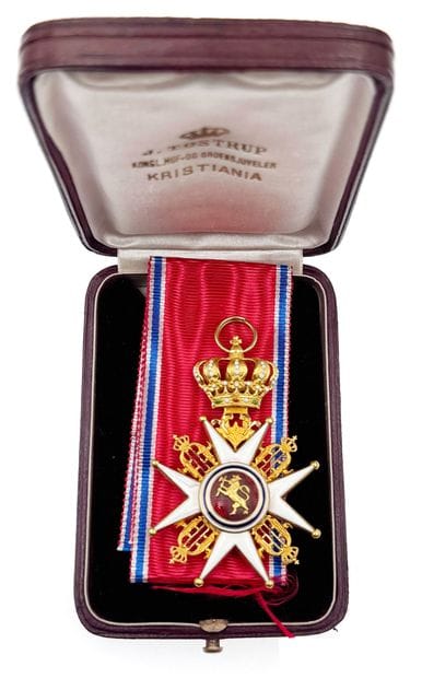 Norway - Order of St. Olaf, founded in 1847,...