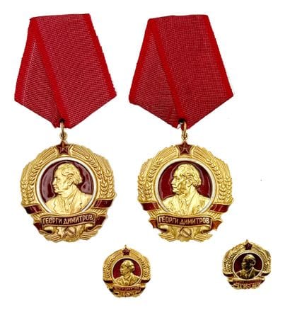 Bulgarie - Ordre de Georges Dimitrov, fondé...