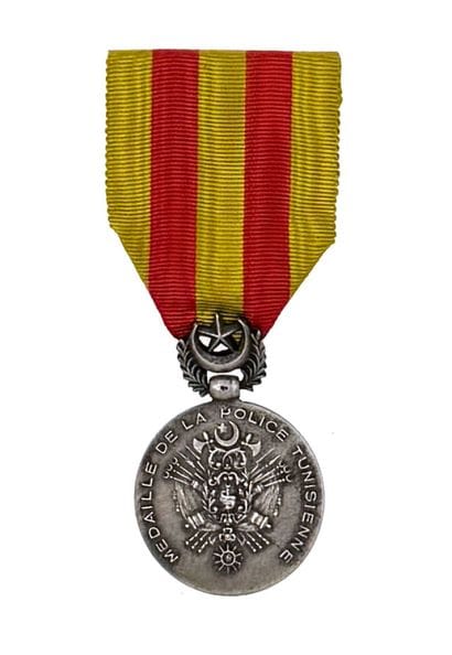 Tunisie - Médaille d'honneur de la Police...