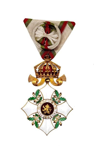 Bulgarie - Ordre du Mérite civil, fondé en...