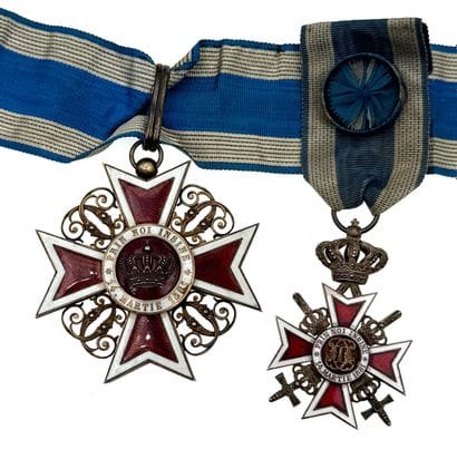 Romania - Order of the Crown, founded in...
