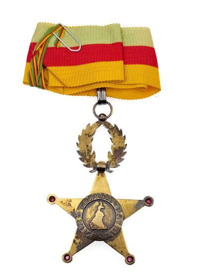 Cameroun - Ordre de la valeur, fondé en 1959,...