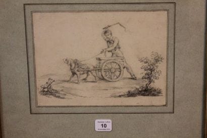 ECOLE FRANCAISE DU XIXème siècle
Jeune garçon...