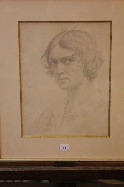 ECOLE FRANCAISE DU XIXème siècle
Portrait...