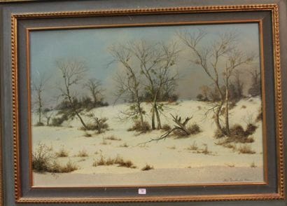 Albert DRACHKOVITCH-THOMAS (Né en 1928)
Hiver,...