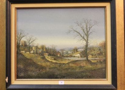 Albert DRACHKOVITCH-THOMAS (Né en 1928)
Hiver...