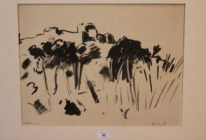 Paul BARTH (1881 - 1955)
Porquerolles Dessin...