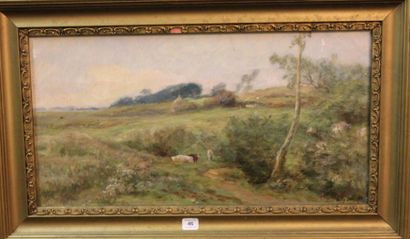Ecole Moderne
La vachère Huile sur toile,...