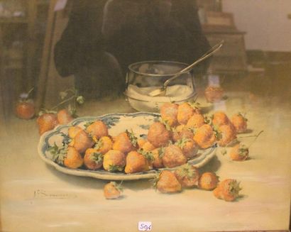 Ecole Moderne
Nature morte aux fruits, 1888...