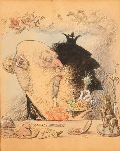 Charles LÉANDRE (1862-1934)
Caricature,technique...