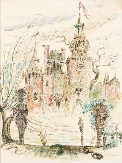 Philippe JULLIAN (1917-1977)
La chute de...