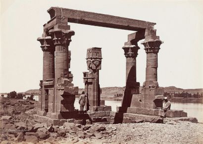 ÉGYPTE par H. Béchard: Karnak salle Hypostyle...