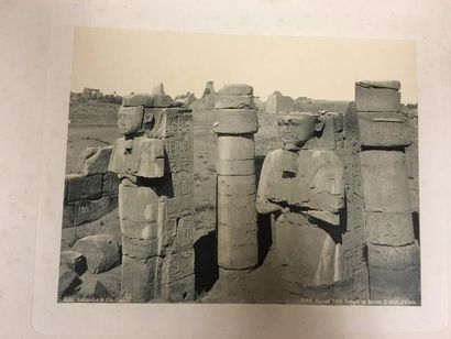 EGYPTE
Portfolio (incomplet, mais bel emboîtage)...