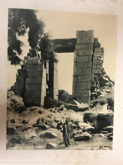 EGYPTE
Portfolio (incomplet, mais bel emboîtage)...