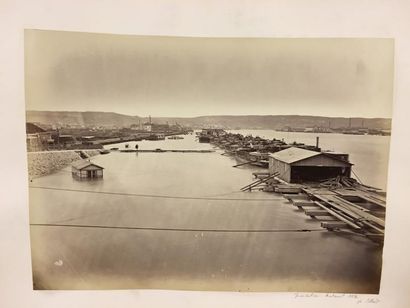 H. COLLARD (1812-?)
Trois vues des inondations...