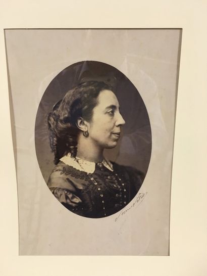 Pauline VIARDOT
Portraits, vers 1870
Trois...
