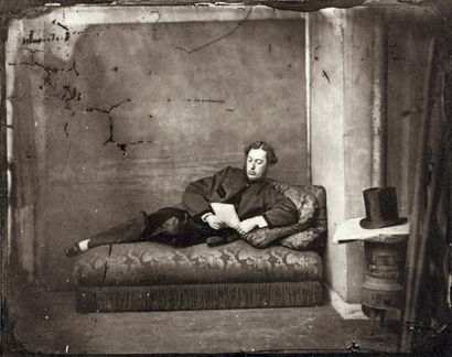 Comte Roger du MANOIR (1827-1898)
Autoportrait...