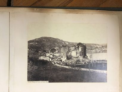 ITALIE
Important album de voyage daté 1862...