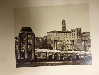 ITALIE
Important album de voyage daté 1862...
