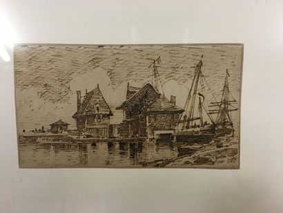 DURAND-BRAGER (1814-1879)
Vues du Bosphore,...